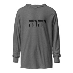 Hooded long-sleeve tee