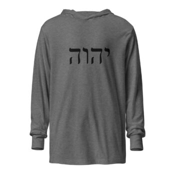 Hooded long-sleeve tee